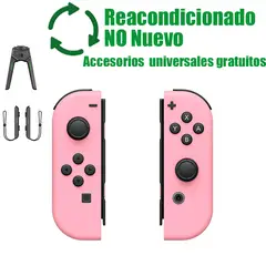 NINTENDO - Control Joy-Con(L/R) Rosa Reacondicionado SemiNuevo