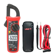 UNI T - Pinza Amperimétrica Digital UT202A+ ,600 A AC, True RMS, Alta Precisión