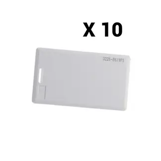 ZKTECO - - Tarjeta De Proximidad 125khz - 10 Unid - ZK ID THIN CARD