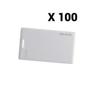 ZKTECO - - Tarjeta De Proximidad 125khz - 100 Unid ID THIN CARD