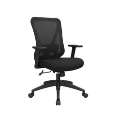 OFIDEAS - Silla Ergonómica Francia Gerente Mecanismo Lap Negro