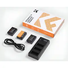 K&F CONCEPT - KF28.0052 Kit de 3 Baterías para LP-E17