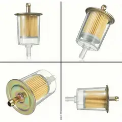 GENERICO - Filtro de Combustible para Moto Gasolina Carro Auto Yate