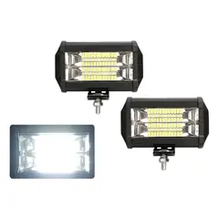 JET - Barra LED 24 LEDs 72W 13x7.5x6.5cm 1pcs