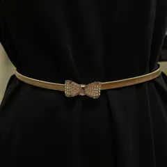 KAST PE - Cinturón Elástico Josefina para Mujer Dorado