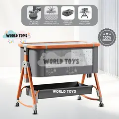 BABY - Cuna Colecho Mecedora 2 en 1 «DUDU» Edición Limitada Gray