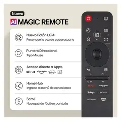 LG - Control Magic MR25GA AI Modelo 2025 - Negro