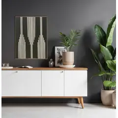 TEJICORP - Cuadro Greene - lienzo trenzado con hilos de algodón