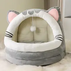 AMICATS - Cama Gato Gaticueva Gris