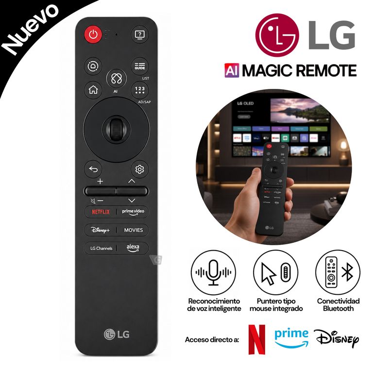 Control Magic MR25GA AI Modelo 2025 - Negro