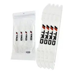 GENERICO - Protector de Puerta Reflectivo TRD 14.5 x 1.5 cm 4 Pcs