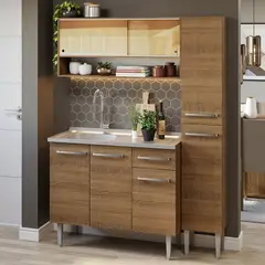 MADESA - Mueble de Cocina Integral Emilly 137 cm - Con Lavadero