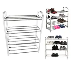 OEM - Estante Zapatera Rack De Metal 4 Pisos