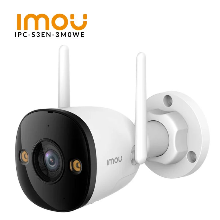 CAMARA DE SEGURIDAD BULLET 3 IPC-S3EN-3M0WE 3 MP - 2.8MM
