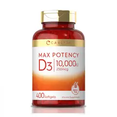 VITAMINA - D-3 10,000 IU (400 Softgels) – Carlyle