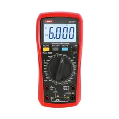 UNI T - Multimetro Automotriz UT107+ Con RPM Dwell Frecuencia Temperatura Y Prueba De Diodos UNI-T