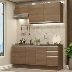 MADESA - Mueble de Cocina Integral Glamy 180 cm Con Lavadero 13