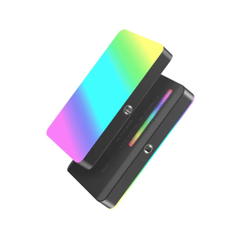 Luz Led Vl120 Rgb Regulable Y Recargable Portátil