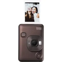 FUJIFILM - Camara Hibrida Instax mini Liplay Deep Bronze