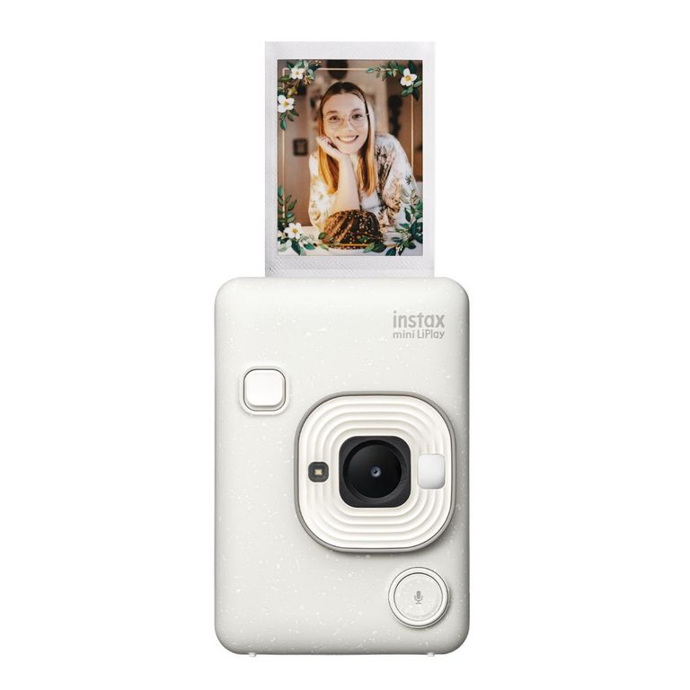 Camara Hibrida Instax mini Liplay Misty White