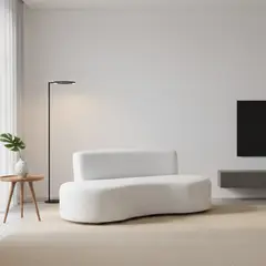 GENERICO - Sofá 3 Cuerpos Curvo Malta