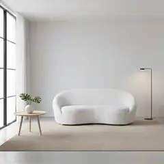 GENERICO - Mueble sofa 3 Cuerpos Curvo Beans