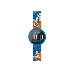 ACCUTIME - RELOJ SONIC LED REDONDO AZUL SNC4383M
