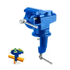 GENERICO - Torno De Banco Con Base Giratoria 50mm Wadfow - Wbv1a02