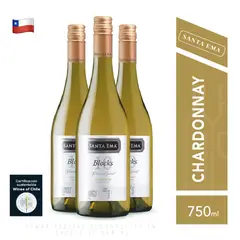 SANTA EMA - Vino Blocks 10 Reserva Especial Chardonnay Pack x3