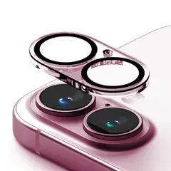 GENERICO - Protector De Camara Para Iphone 16 Y 16 Plus Pink