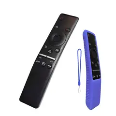 GENERICO - Control remoto Tv samsung led uhd 4k con funda azul antigolpes