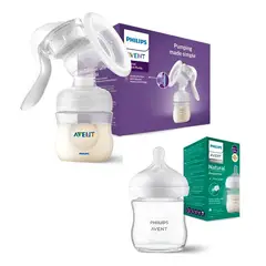 AVENT - Set Extractor De Leche + 02 Biberones