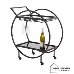 GENERICO - Carro Bar MORFOLANI Negro