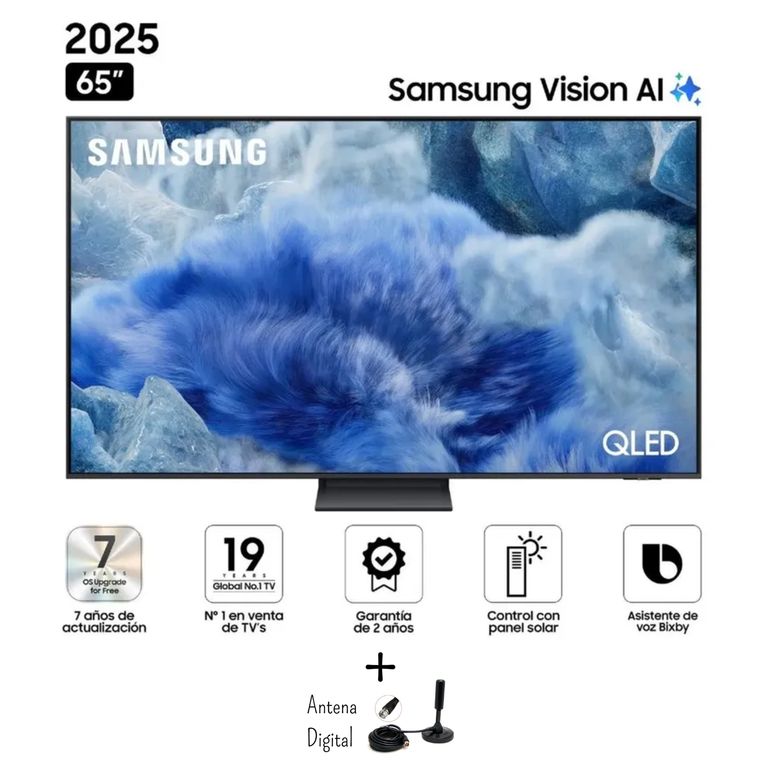 Televisor 65 QLED Q8F Vision Ai Smart Tv 2025 +Antena
