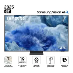 SAMSUNG - TELEVISOR SMART TV QLED 65” QN65Q8FAAGXPE 2025