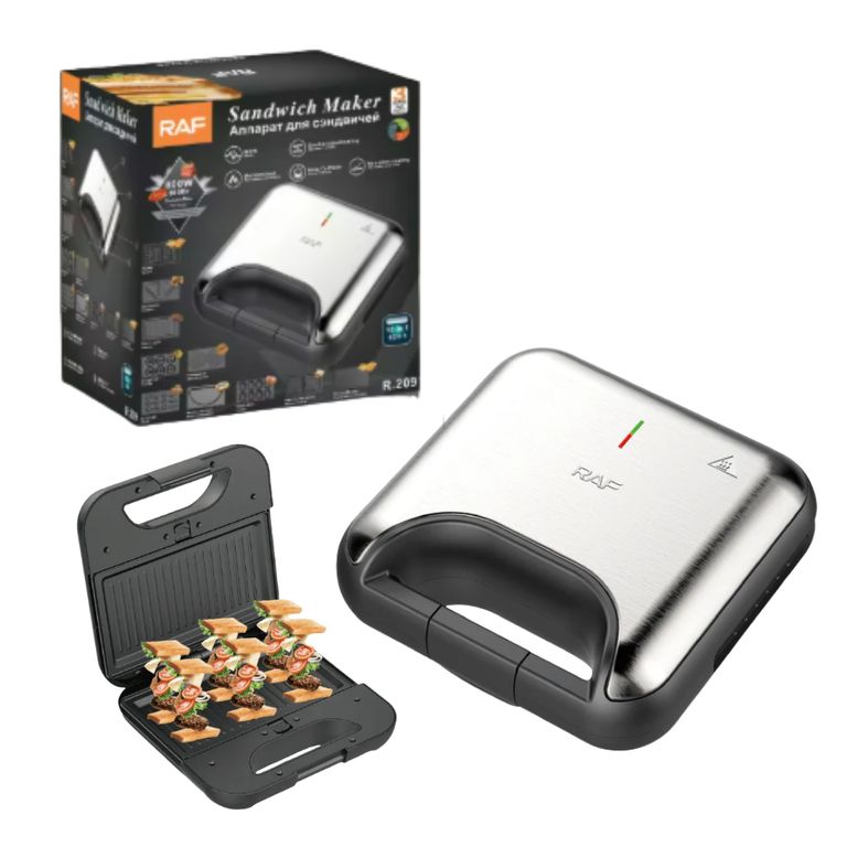 Wafflera Sandwichera Donut Parrila 10 en 1 Antiadherente