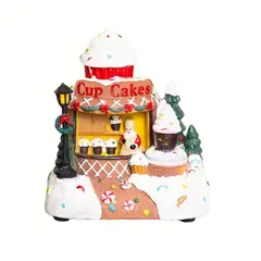 PANADECOR - Puesto Cup Cake Con Luz Led Y Movimiento