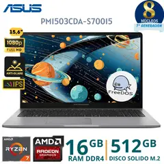 ASUS - Laptop PM1503CDA-S70014 AMD Ryzen7 -7735HS 156FHD Ram 16GB SSD 512GB FreeDos