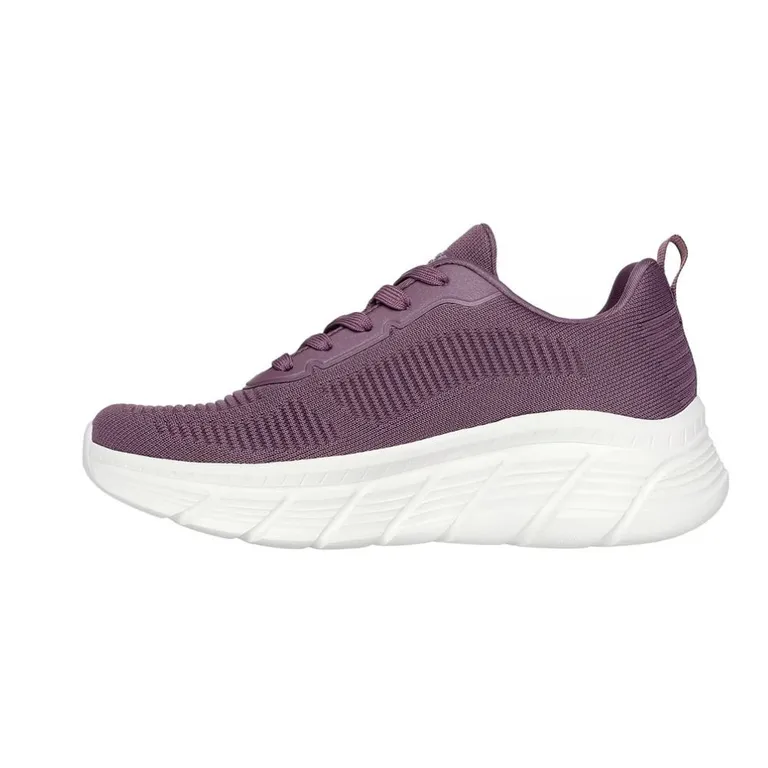 ZAPATILLA BOBS B FLEX HI 117385-PUR MUJER