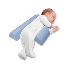 TERAFLEX - COJIN ANTICAÍDAS POSICINADOR BEBE MEMORY FOAM GEL CELESTE 42x42x11 CM