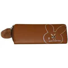 GENERICO - Billetera color caramelo con diseño conejo pars mujer