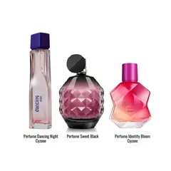 CYZONE - Perfumes Dancing Night + Identity Bloom + Sweet Black