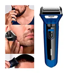 SONAR - Maquina Cortador de Cabello y Afeitador 3 en 1