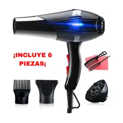 GENERICO - SECADORA DE CABELLO PROFESIONAL YG-811 SALON HAIR CARE NEGRO