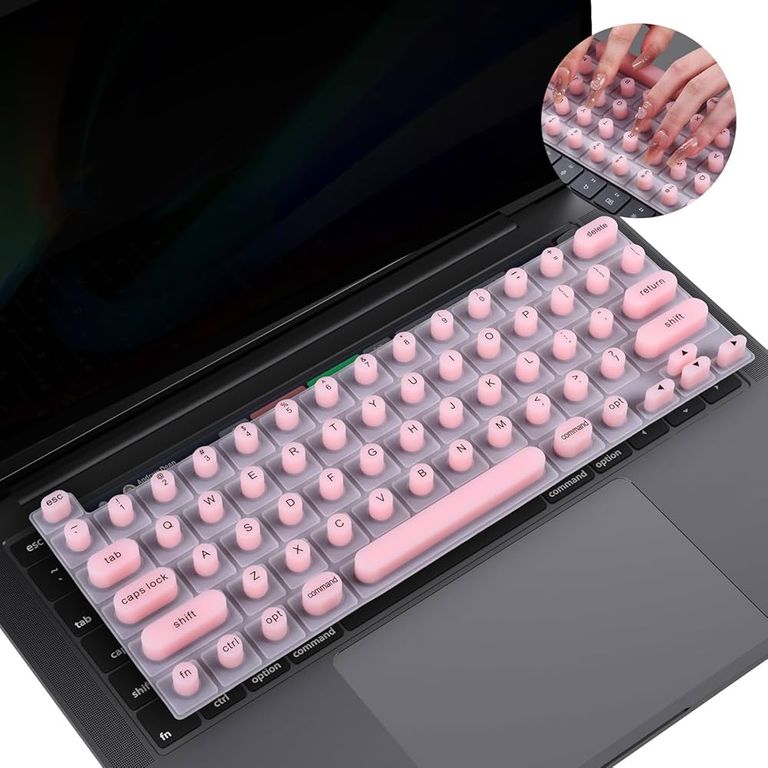 TECLADO DE SILICONA PARA UÑAS LARGAS