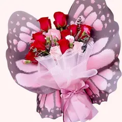 GENERICO - Ramo Mariposa de rosas