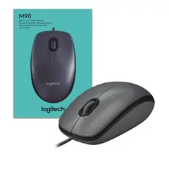 LOGITECH - Mouse M90 Plug & Play con cable