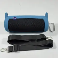 GENERICO - FUNDA CASE PROTECTOR SILICONA PARA JBL FLIP 7 COLOR AZUL CLARO
