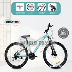 VELOX - Bicicleta Deportiva Aro 27.5 «COLLIN» Ligth Blue