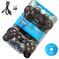 SEISA - Mando Joystick Pc Inalambrico Doble 2 En 1 Gamepad